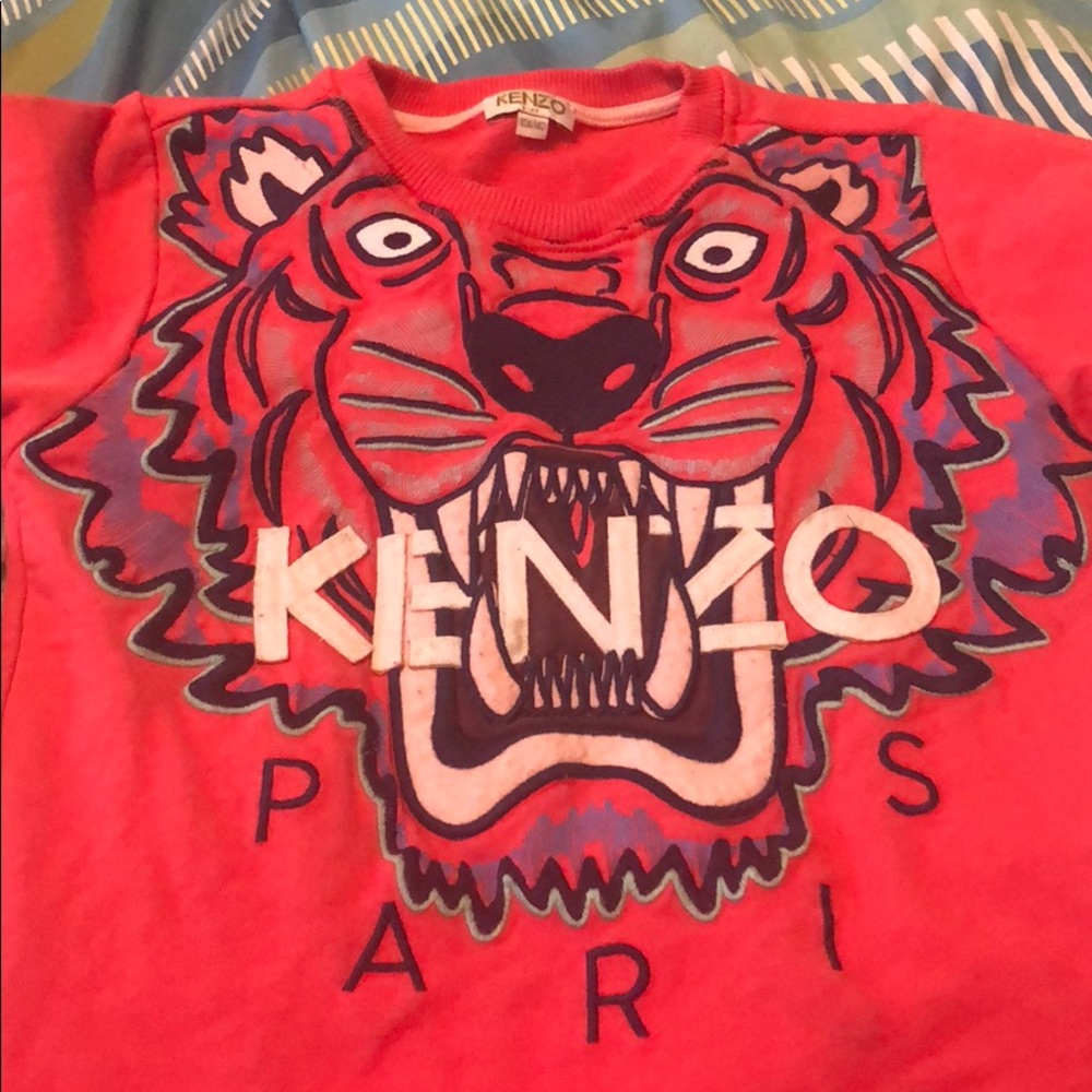 Girls Kenzo Designer sweater